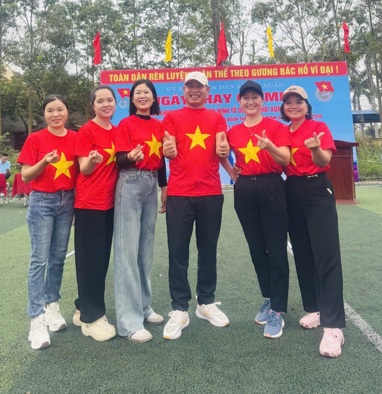 Lễ phát động Ngày chạy Olympic vì sức khỏe toàn dân năm 2026 tại xã Hải Xuân