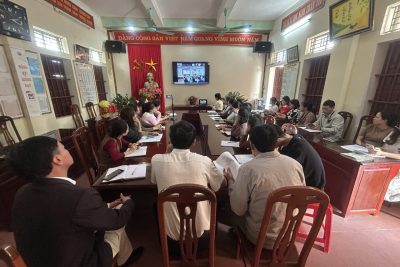 Trường Tiểu học Hải Hòa tham dự sinh hoạt chuyên môn cụm miền số 8: Chuyên đề Giáo dục STEM và Phát triển năng lực số