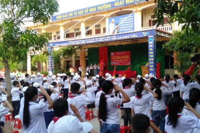 Trường Tiểu học Hải Hòa tưng bừng đón chào năm học mới!