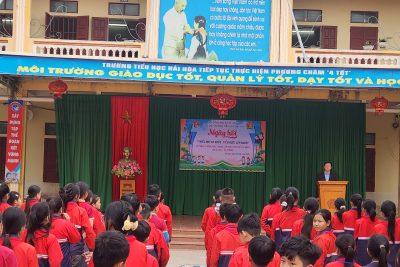 Liên Đội trường Tiểu học Hải Hòa tổ chức Ngày hội “Thiếu niên vui khỏe – Tiến bước lên Đoàn”