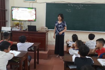 Tổ chuyên môn khối 1 trường Tiểu học Hải Hòa tổ chức thành công tiết chuyên đề cấp trường môn Tiếng Việt