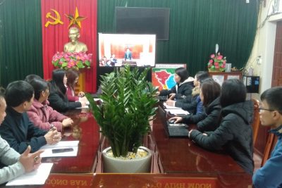 Tập huấn ứng dụng AI trong thiết kế bài giảng cho giáo viên phổ thông – Trường Tiểu học Hải Hòa.