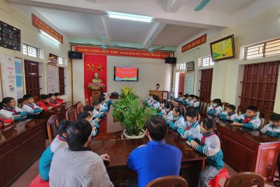 ĐẠI HỘI CHI CHÁU NGOAN BÁC HỒ NĂM HỌC 2024-2025  TRƯỜNG TIỂU HỌC HẢI HÒA