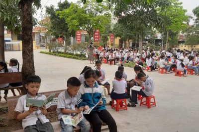 Trường Tiểu học Hải Hòa hưởng ứng “Ngày sách và Văn hóa đọc Việt Nam” năm 2024.