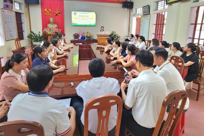 HỘI NGHỊ CÁN BỘ, VIÊN CHỨC, NGƯỜI LAO ĐỘNG TRƯỜNG TIỂU HỌC HẢI HÒA, NĂM HỌC 2025-2026
