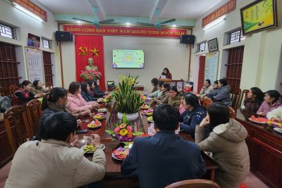 CÔNG ĐOÀN TRƯỜNG TIỂU HỌC HẢI HÒA TỔ CHỨC TỌA ĐÀM KỈ NIỆM 115 NĂM NGÀY QUỐC TẾ PHỤ NỮ 8-3