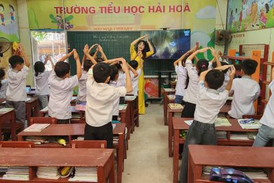 Hội thi giáo viên giỏi cấp trường của Trường Tiểu học Hải Hòa.