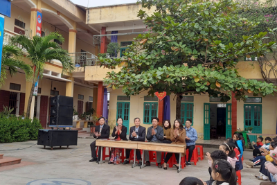 Lễ kỷ niệm 43 năm ngày Nhà giáo Việt Nam 20-11 của trường Tiểu học Hải Hòa